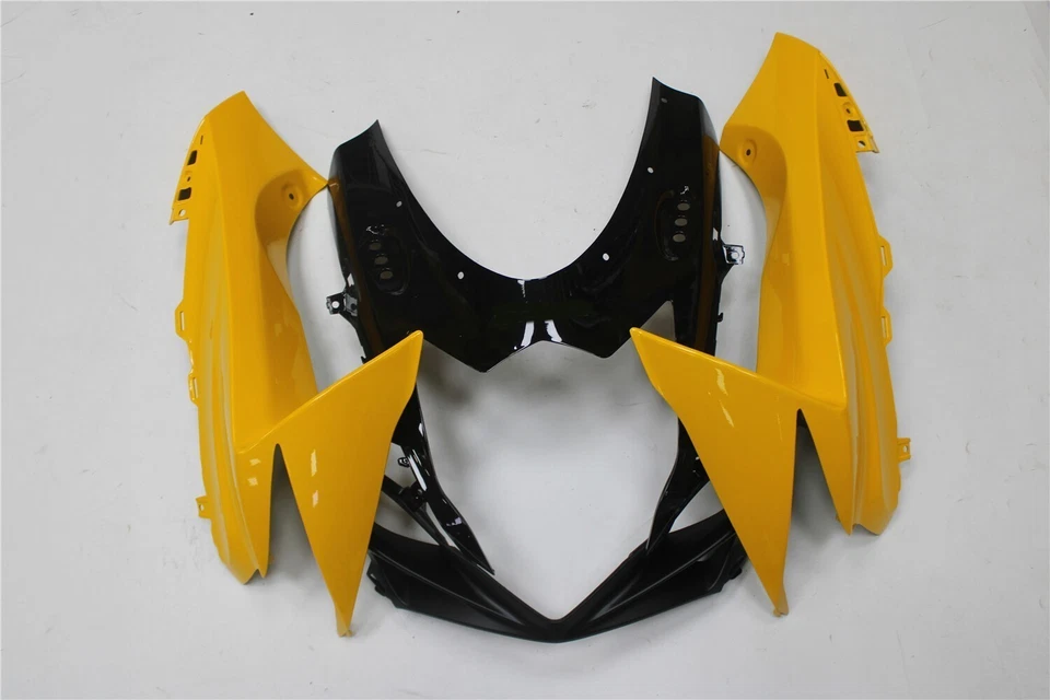 Kit de carenado ABS amarillo negro para Suzuki 2011-2023 GSXR600 GSXR750 kit de carrocería Foto 3 de 4