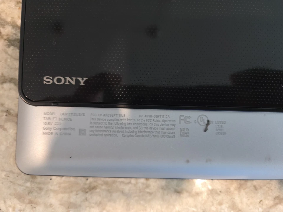 Sony S1 Tablet SGPT112 US/S 16GB, Wi-Fii - Image 3 of 4