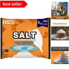 5kg Dishwasher Salt - 99.99% Pure Granules for Sparkling Glassware 3.20 per kilo
