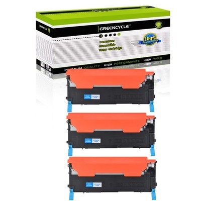 3PK Cyan CLT-409S TONER Fits for Samsung Color CLP-315 CLP-3170 CLX-3170n 3170fn