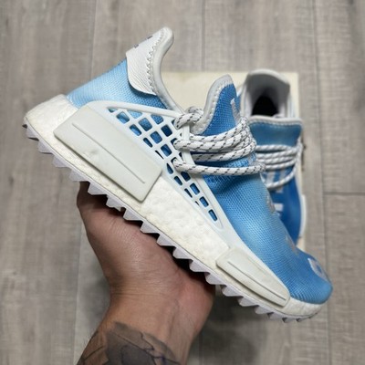 Adidas Pharrell x NMD Hu Trail Boost China Exclusive Peace Blue F99763 Sz 4 Men