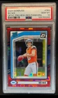 Bo Nix PSA 10🔥 2024 Donruss Optic Preview Red Pandora Rated Rookie #369 Broncos