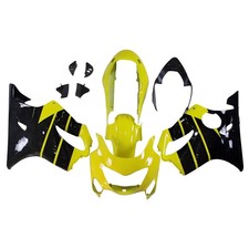 Full Fairings Kit For Honda Cbr600f4 99 00 Yellow Black Injection Mold Body Kit Full Fairings Kit For Honda Cbr600f4 99 00 Yellow Black Injection Mold Body Kit