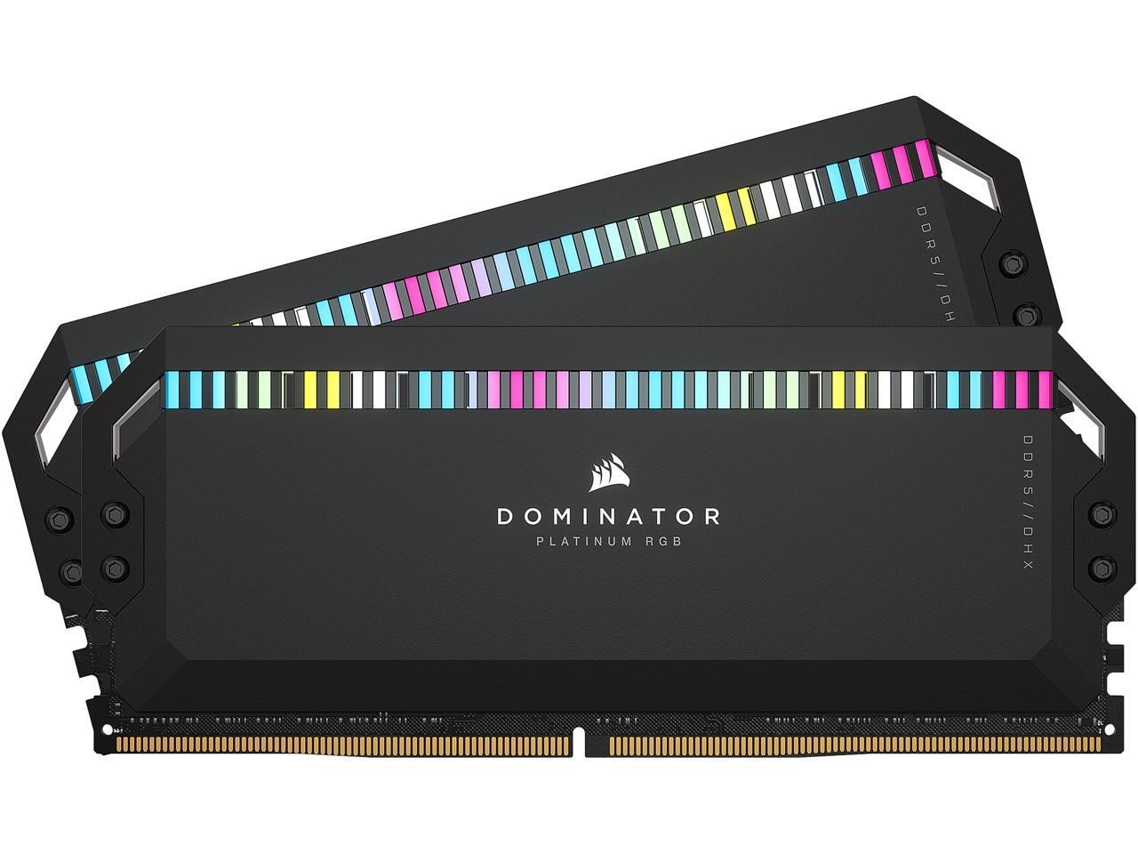 CORSAIR Dominator Platinum RGB 64GB (2 x 32GB) 288-Pin PC RAM DDR5 6600 (PC5 528