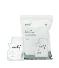 Motif Medical Breast Milk Storage Bags 8oz 300 Bags New  Lot Of 3 100ct 