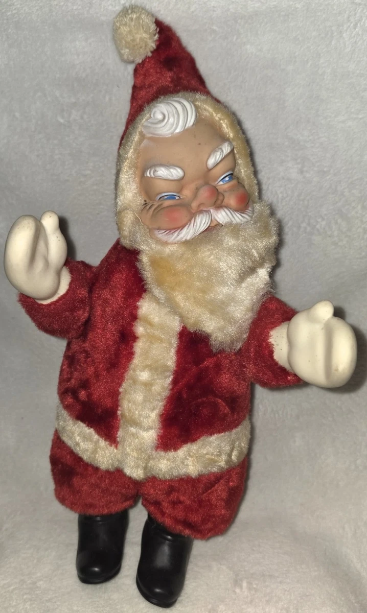 Rubber Face Plush In Santa Figures (1946-1990) for sale | eBay