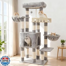 Gitelsnour Cat Tree for Indoor Cats Large Adult, Heavy Duty Cat T