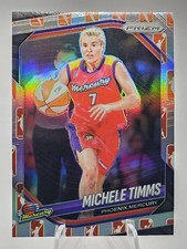 2025 Panini Prizm WNBA Michele Timms WNBA Logo Prizm Phoenix Mercury SP
