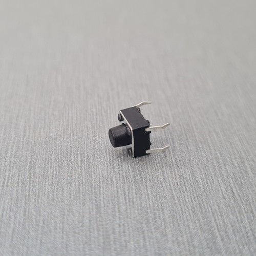 10Pcs 6x6x6mm Black SPST Momentary PCB Mount Tactile Switch 4 Pin - Picture 4 of 7