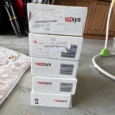 Netsys NV-202EKIT Ethernet Extender White RJ-45 MPN 24-10-0059