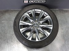 MAZDA CX-5 WHEEL ALLOY FACTORY, 19X7IN, 5 V SPOKE, LIGHT GREY, KF, 05/18- 18 19 
