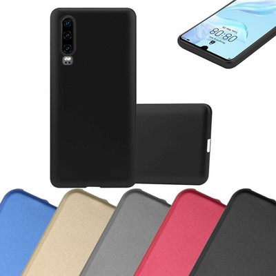 Schutzhülle für Huawei P30 PRO Hülle Case TPU Matt Metallic Bumper