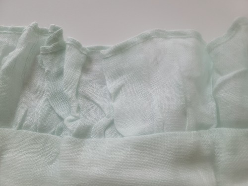 Pine Cone Hill annie selke Savannah Linen Chambray Euro Pillow Sham Sky NWT - Picture 5 of 8