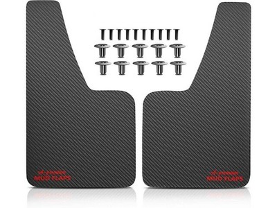 Mud Flap Kit fits Fiat 500L 2017 1.4L 4 Cyl Turbocharged GAS Hatchback 47DDPT