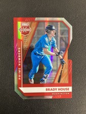2021 Panini Elite Extra Edition #11 Brady House Prime Numbers C Die Cut /209