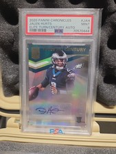 2020 PANINI CHRONICLES JALEN HURTS 045/149 ELITE TURN/CENTURY AUTO