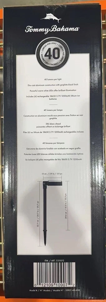 Tommy Bahama Solar LED Path Light (6 Solar Light) Brand New Free Shipping - Image 3 of 3