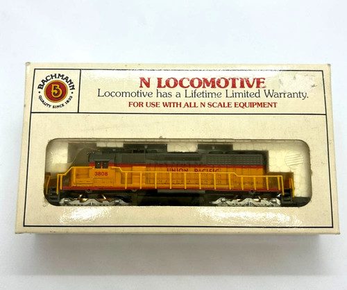 Bachmann EE. UU. 51-0670-01 - Union Pacific "3808" Diesel Locomotora Tren Calibre N | Zustand: Used