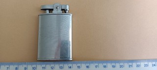 Ronson petrol lighter chrome