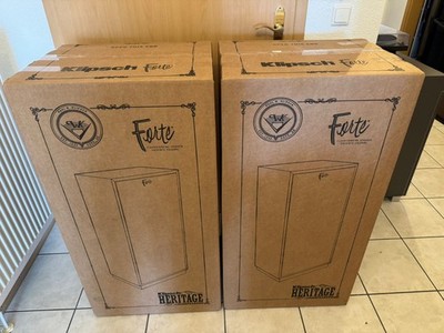 Klipsch Forte IV High End Horn Standlautsprecher in Red Oak aus Demo