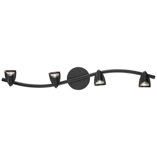 Access Lighting 52204LEDDLP Cobra 4 Light 33"W LED Fixed Rail - Silver - Picture 5 of 5