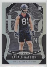 2019 Panini Prizm Rookies Silver Prizm Kahale Warring #394 0c2
