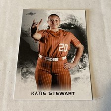 2025 Leaf Lone Star Texas Longhorns Softball Card Katie Stewart