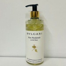BVLGARI Eau Parfum e au Th Blanc Shampoo Shower Gel 300 ml