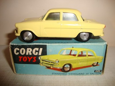 CORGI TOYS 207M STANDARD VANGUARD III SALOON - NR MINT in original 207 BOX