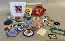 Lot of 10 - Various Hobby Sew on Iron on Patches