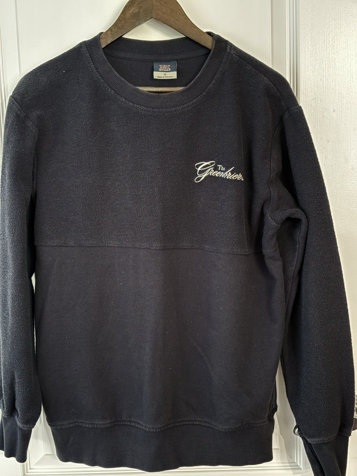 The Greenbrier Resort Embroidered Logo Sweatshirt Size Med
