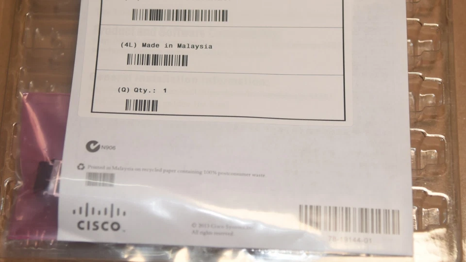 New Sealed Cisco SFP-10G-SR SFP+ MMF 10GBase-SR 850nm Transceiver Module - Image 2 of 2