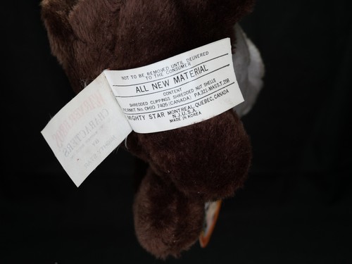 Taz Tasmanian Devil Soft Plush Toy Looney Toons Stuffed Toy WB Vtg 1971 Mighty S - Picture 9 of 10