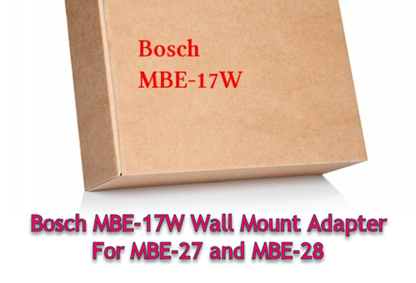 Bosch MBE-17W Wall Mount Adapter For MBE-27 and MBE-28 [CTOKT]