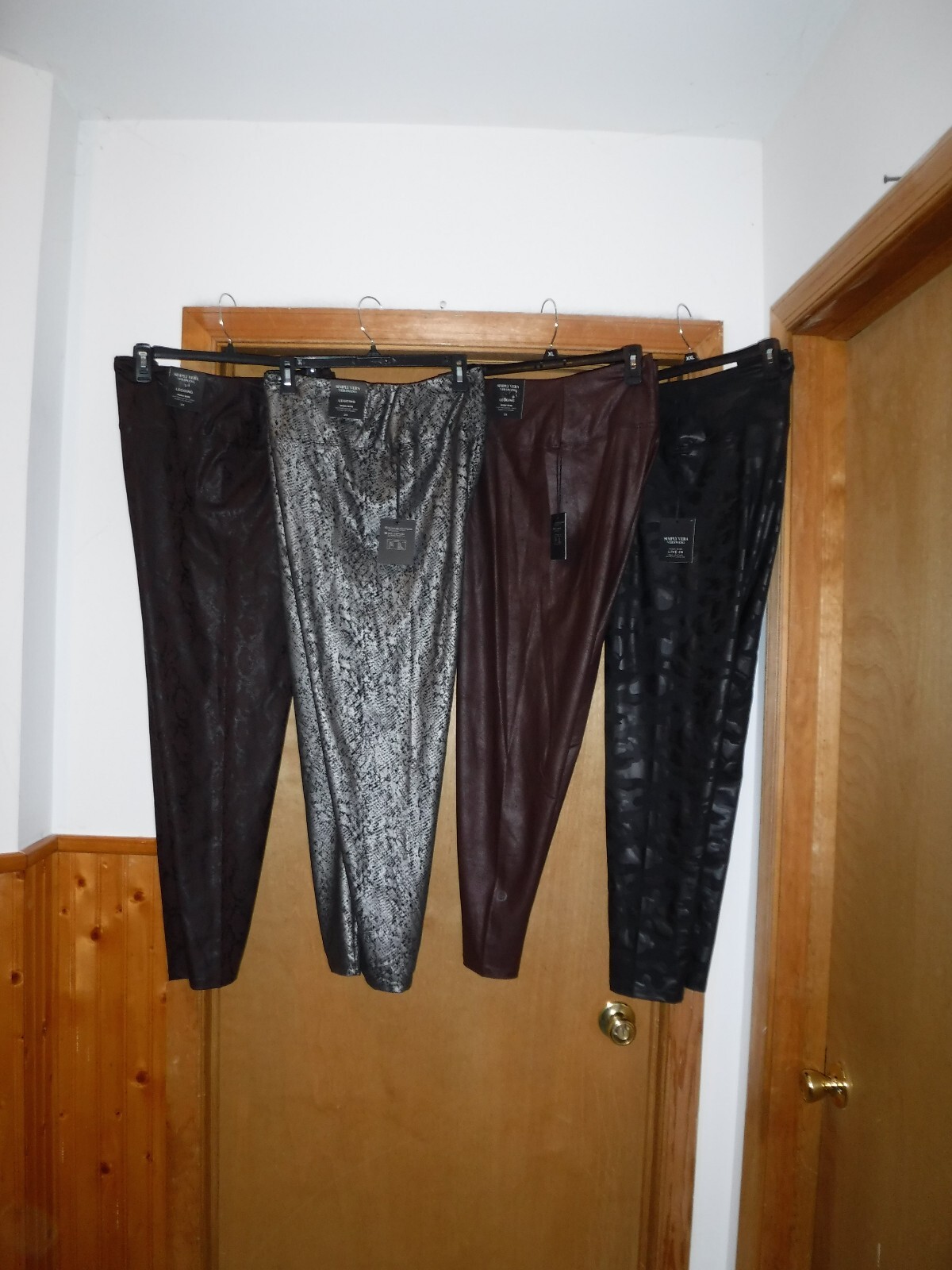 ALTRA Leggings donna taglia Plus taglia 2X Simply Vera Vera Wang colori più scuri elasticizzati