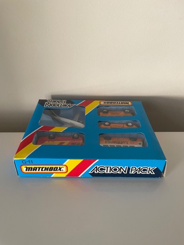 Matchbox - Superfast - Lufthansa Action Pack - G-11 - 1986 MIB Free Post + Track - Picture 6 of 14