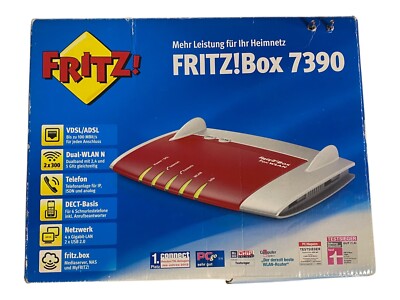 AVM FRITZBox 7390 4-Port 1 Wired Router (20002448)