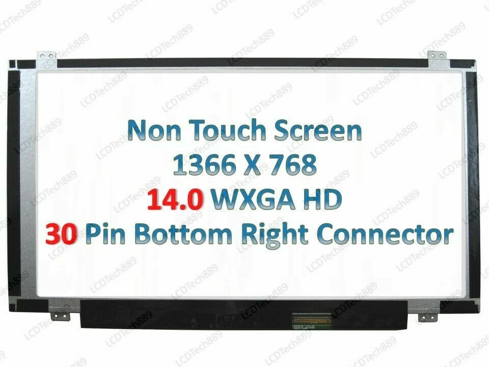 14“ e LCD Screen for HP 14-AX010CA 14-AX020CA 14-AX020WM 14-AX010NR 14-AX053SA - Image 4 of 4