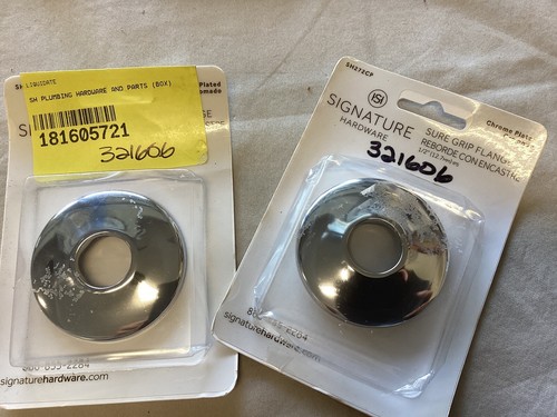 Sure Grip Shallow Flange, Chrome, For 1 In. Iron Pipe - True Value Hardware - Foto 14