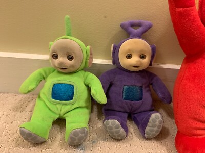 DALLA BBC CBEEBIES Teletubbies Po The Red Teletubby Peluche Bambola