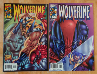 Wolverine #154 + #155 + Annual 99 Marvel Comics 2000