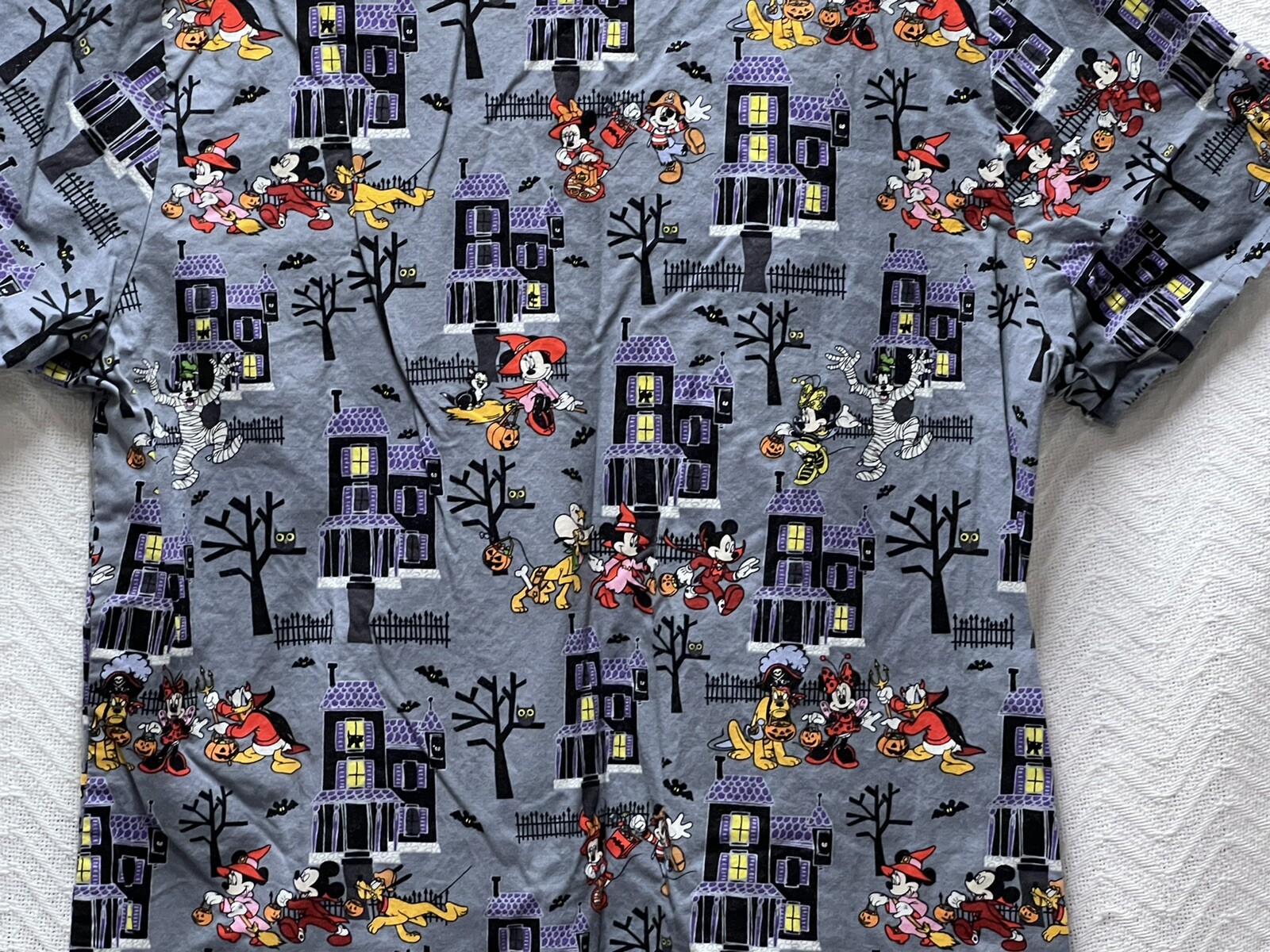 Disney Halloween Pattern Size Medium Multicolored… - image 11