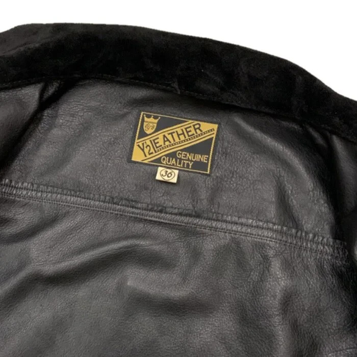 Y'2 LEATHER Leather jacket HORSE SUEDE WWII Type JACKET HSB-1 Made