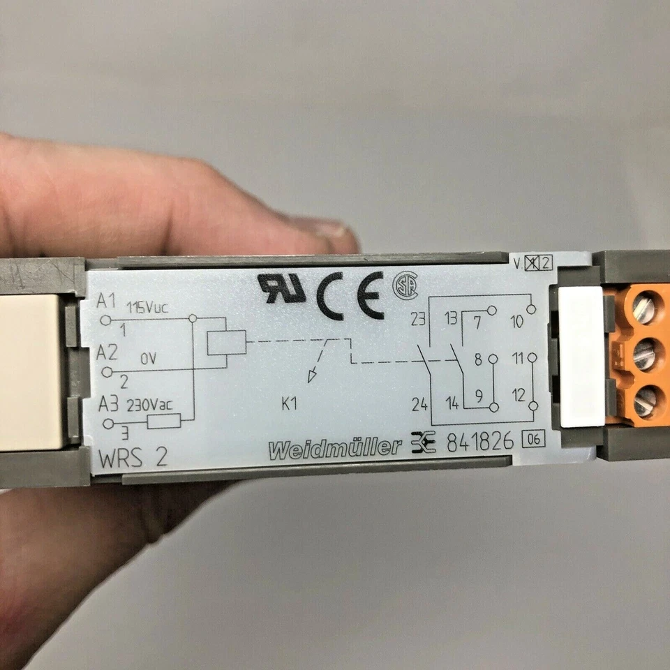 NEW Weidmuller WRS2 8418260000 Power Relay 115VUC/230VAC 2A 814826  - Image 4 of 4