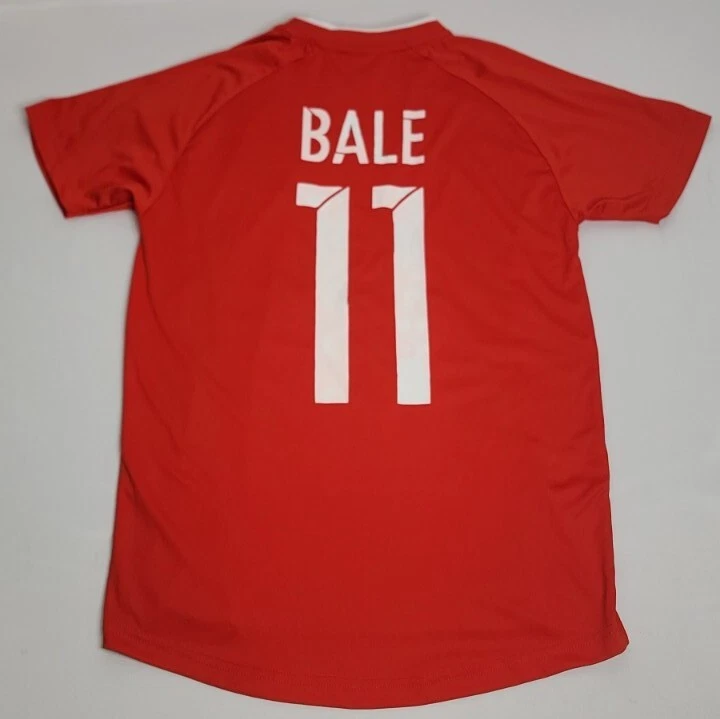 チ*プ様 激レア‼️ ウェールズ代表 BALE 11 ユニフォーム Gareth Bale National Team Soccer Fan Apparel & Souvenirs for sale