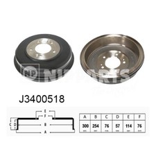 Tambour de frein Hyundai SANTA FE