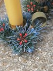 Vintage Nylon Permanent Candles 12" Tapers Refillable With Holders  Retro USA — photo 5