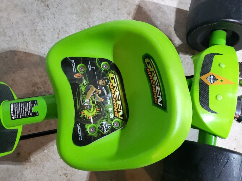 De Colección Huffy Green Machine 20" Neumática Rueda Delantera Ride Spin Slide 98148 York PA Foto 2 de 4