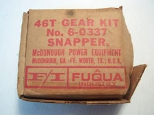 Snapper 46 tooth gear kit 6-0337