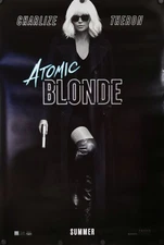 Atomic Blonde - original DS movie poster - 27x40 D/S 2017 Charlize Theron Adv